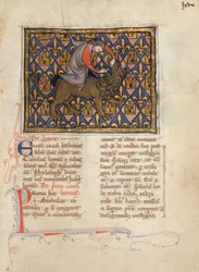 Samson Fighting a Lion
